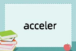 accelerometer是什么意思