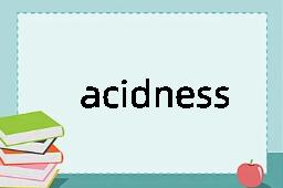 acidness是什么意思