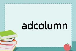 adcolumn是什么意思