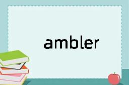 ambler是什么意思