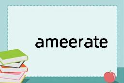 ameerate是什么意思