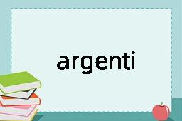 argentine是什么意思