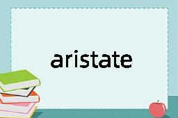 aristate是什么意思