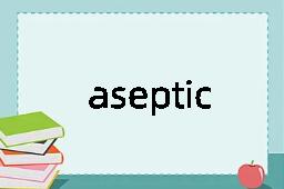 asepticism是什么意思