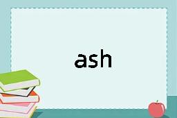 ash是什么意思