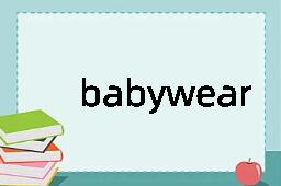 babywear是什么意思