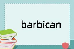 barbican是什么意思