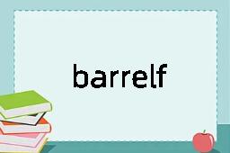 barrelful是什么意思