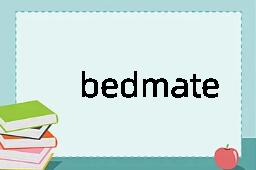 bedmate是什么意思