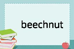 beechnut是什么意思