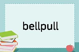 bellpull是什么意思