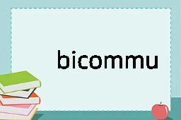 bicommunal是什么意思