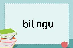 bilingual是什么意思