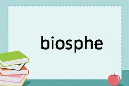 biosphere是什么意思