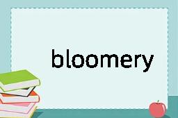 bloomery是什么意思