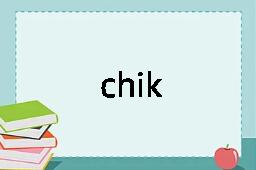 chik是什么意思