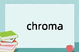 chroma是什么意思