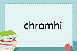 chromhidrosis是什么意思