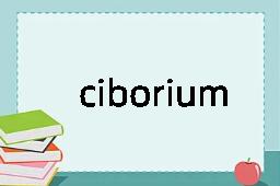 ciborium是什么意思