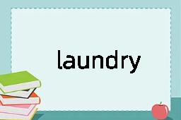 laundry是什么意思