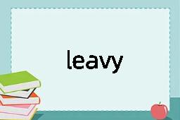 leavy是什么意思