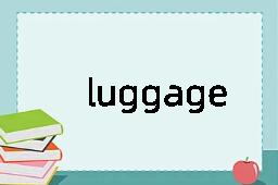 luggage是什么意思