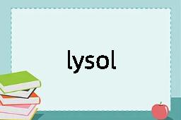 lysol是什么意思