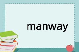 manway是什么意思