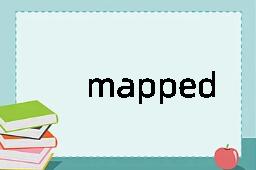 mapped是什么意思