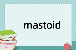 mastoidectomy是什么意思