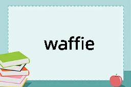 waffie是什么意思