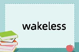 wakeless是什么意思