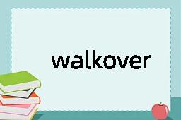 walkover是什么意思