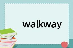 walkway是什么意思