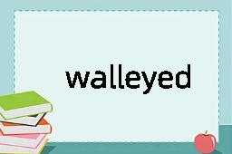 walleyed是什么意思