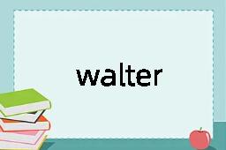 walter是什么意思