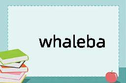 whaleback是什么意思