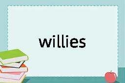 willies是什么意思