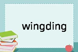 wingding是什么意思