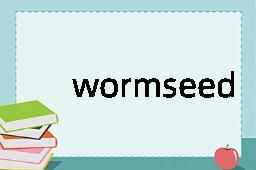 wormseed是什么意思