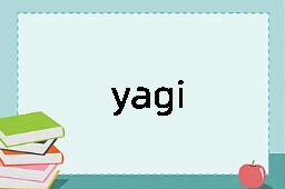yagi是什么意思