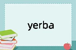 yerba是什么意思