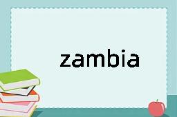 zambia是什么意思