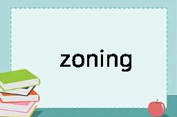zoning是什么意思