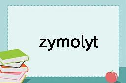zymolytic是什么意思
